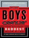 Cover image for For Boys Only